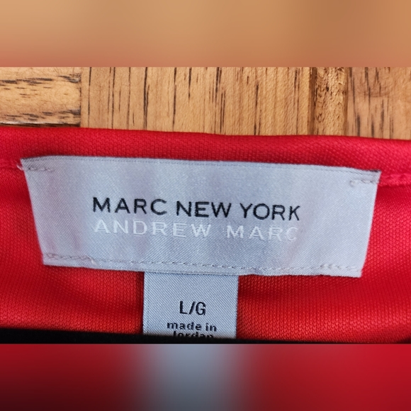 NEW Marc New York Short Sleeve Blouse Size L - Picture 2 of 7